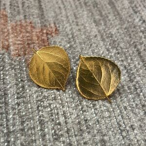 24K dipped Aspen Leaves